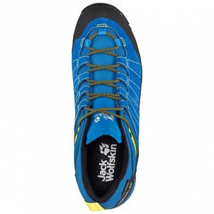 Водонепроницаемые ботинки для треккинга  мужские Jack Wolfskin Scrambler Xt Texapore Low M blue / lime