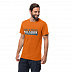 Футболка мужская Jack Wolfskin Slogan T Men desert orange