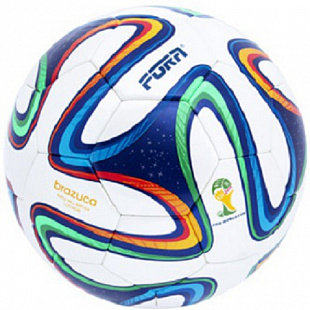Мяч футбольный FORA Brazuca White PU Т5 (FBRW)