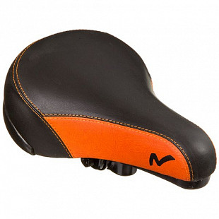 Седло Novatrack детское black/yellow КЛ98786