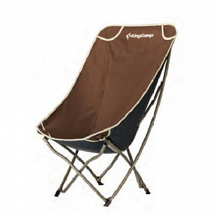 Складное кресло KingCamp Tall Sling Chair 3837 Brown