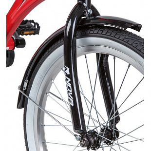 Велосипед Novatrack Turbo 20" (2019) Red 207TURBO.RD9