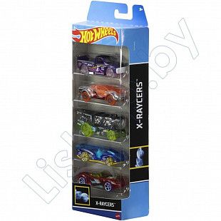 Набор машинок Hot Wheels X-Raycers 5 шт. (1806 HTV41)