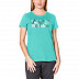 Футболка Jack Wolfskin Brand T W turquoise