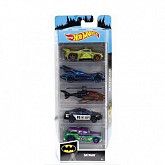 Набор машинок Hot Wheels HW Batman 5 шт. (1806 FYL09)