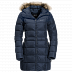 Пальто женское Jack Wolfskin Baffin Island Coat midnight blue
