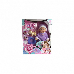 Кукла PlaySmart Пупс YL1820F purple