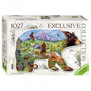 Пазлы Step Puzzle 1027 Медведь 83501