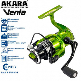 Катушка безынерционная Akara Venta