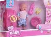 Кукла Simba Mini New Born Baby 12 см. (105039806) pink/blue