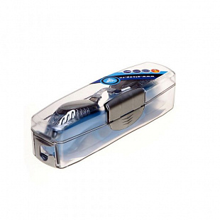 Очки для плавания Alpha Caprice AD-G3600M light blue