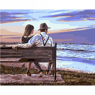 Картина по номерам Picasso Рассвет на побережье PC4050466