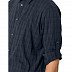 Рубашка мужская Jack Wolfskin Rays Flex Shirt M night blue checks