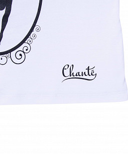 Футболка гимнастическая детская Chante Chloe CH41-FSSC-59-37 white