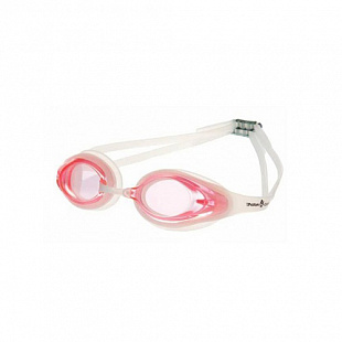 Очки для плавания Mad Wave Alligator pink/white