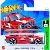 Машинка Hot Wheels Базовой коллекции Ford F-150 Lightning Custom (5785 HTB82) mainline 2024