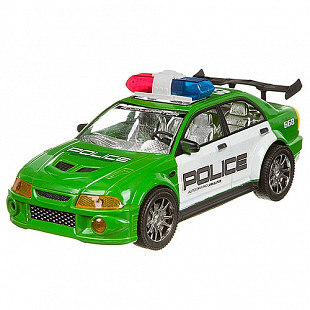 Инерционная машина YAKO police из серии "На земле, В небе, На море" M9531 green