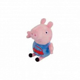 Мягкая игрушка Peppa Pig Джордж с машинкой 18 см 29620
