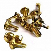 Комплект болтов крепления тормозного диска Baradine RB-01-GD gold