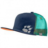 Кепка детская Jack Wolfskin Rib Paw Cap Kids dark indigo