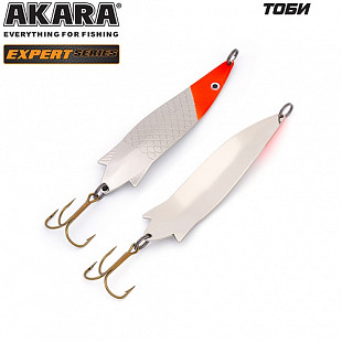 Блесна колеблющаяся Akara Expert Тоби 110 мм BL-TB-110-27-3/SIL
