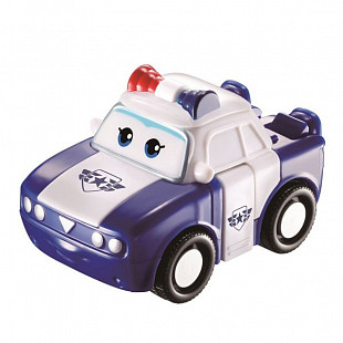 Мини-трансформеры 2 в 1 Super Wings Команда Полиции Джетт и Пол EU730002A