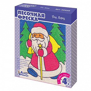Песочная фреска Десятое Королевство Дед Мороз 02625
