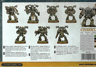 Фигурки Games Workshop Warhammer: Death Guard Plague Marines
