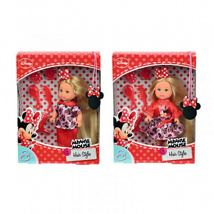 Куколка Evi Love Minnie Mouse с длинными волосами (105746513) 1 шт. (в ассортименте)