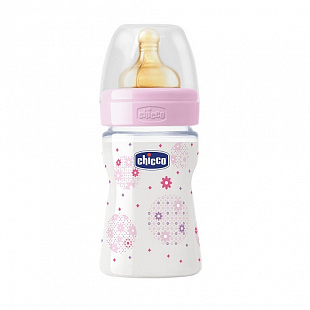 Бутылочка Chicco Well-Being Girl 0+ мес 150 мл 00020610100050