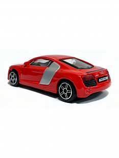 Машинка Bburago 1:43 Audi R8 (18-30000/18-30158) red