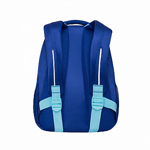 Рюкзак школьный GRIZZLY RG-868-4 /1 dark blue