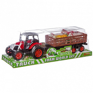 Инерционная машина Shenzhen Toys Трактор фермерский 1018-17 red
