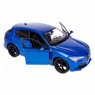 Коллекционная машина Bburago 1:24 Alfa Romeo Stelvio (18-21086) blue