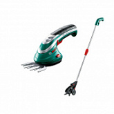 Аккумуляторные садовые ножницы Bosch ISIO 3 + телескопическая штанга 0600833105