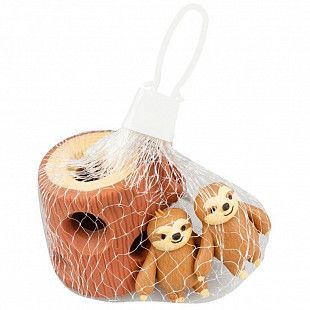 Игровой набор Qunxing Toys ""Ленивцы" (в дупле) 80-9592