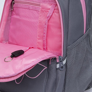 Рюкзак школьный GRIZZLY RG-161-2 /2 grey