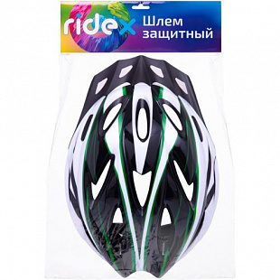 Шлем для роликовых коньков Ridex Carbon green