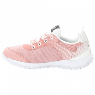 Кроссовки детские Jack Wolfskin Cascade Low K white / light pink