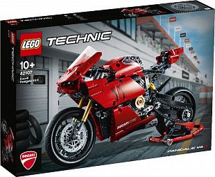 Конструктор LEGO TECHNIC Мотоцикл Ducati Panigale V4 R 42107
