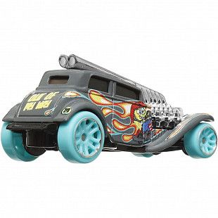 Машинка Hot Wheels Spongebob Straight Pipes (GDG83 HRV56)