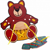 Игрушка детская деревянная Медвежонок 1462