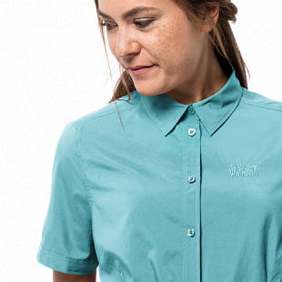 Рубашка женская Jack Wolfskin Sonora Shirt W aqua