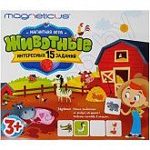Магнитная игра Magneticus Животные (POL-012) №2