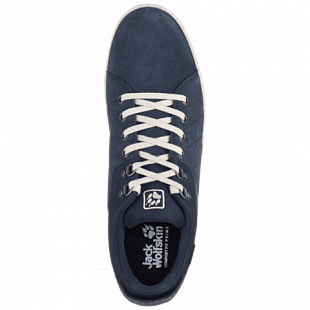 Полуботинки мужские Jack Wolfskin Auckland Texapore Low M dark blue / beige