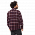 Рубашка мужская Jack Wolfskin Fraser Island Shirt port wine checks
