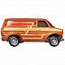 Машинка Hot Wheels Premium Ford Transit Supervan (GJT68 HRT76)