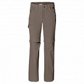 Брюки детские Jack Wolfskin Safari Zip Off Pants K Brown