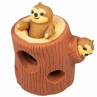 Игровой набор Qunxing Toys ""Ленивцы" (в дупле) 80-9592