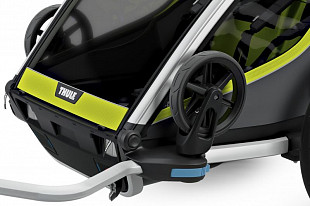 Детская мультиспортивная коляска Thule Chariot Cab2 Chartreuse (10204001)